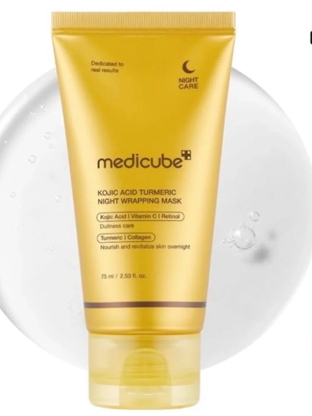 Medicube Kojic Acid Turmeric Night Wrapping Mask